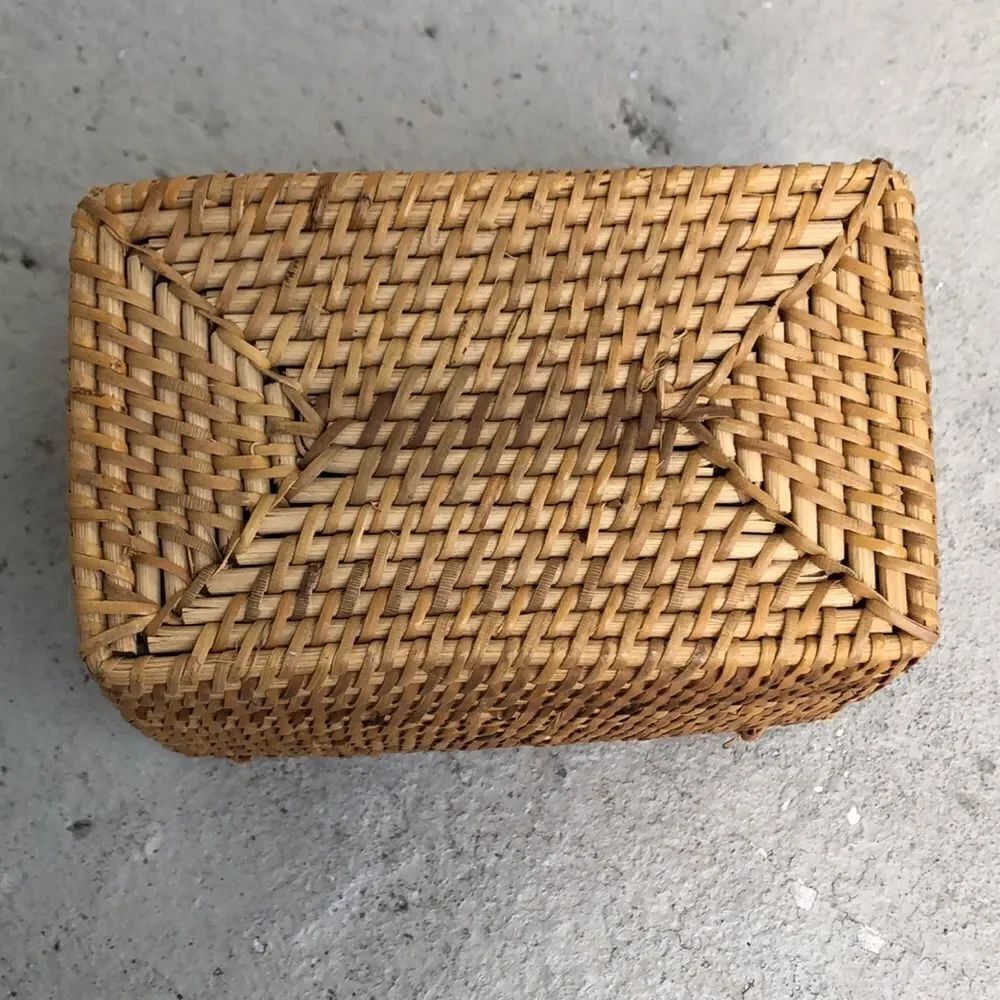 Vintage rattan bag   - Picture 5 of 7